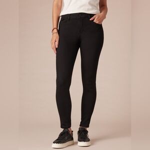 Democracy Absolution Black Shaping Skinny Jeans High Waisted Rise Denim Size 6